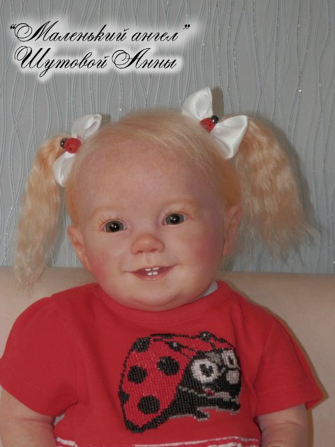 Божья коровка по имени Эмилия. Кукла реборн Шутовой Анны