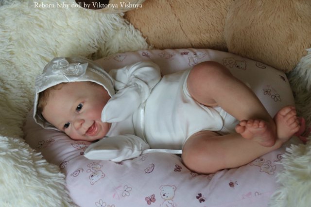 Мейзи... Куколка Реборн Виктории Вишни