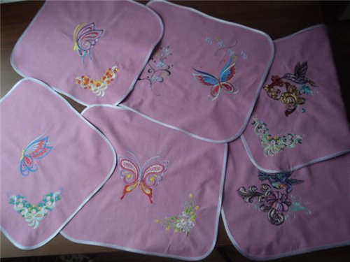 Другие наши увлечения: машинная вышивка