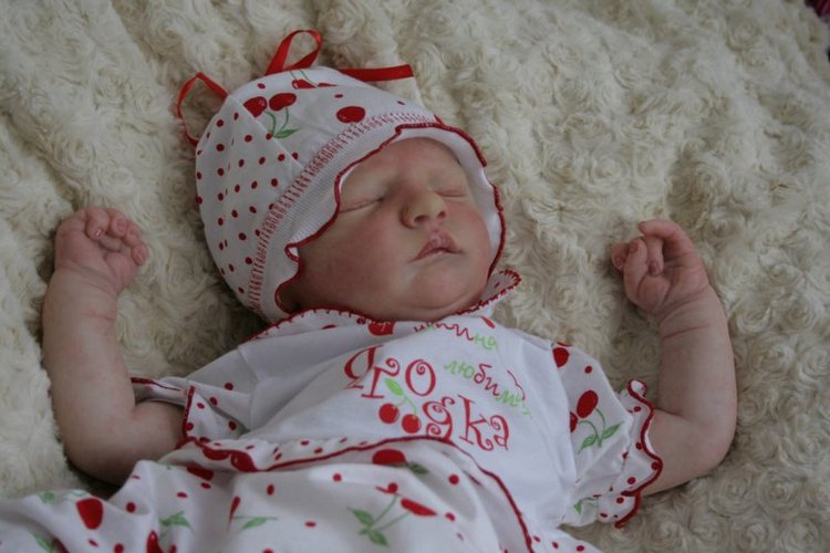 Моя ягодка Джиллиан. Кукла реборн Анастасии Яворской (фото 3)