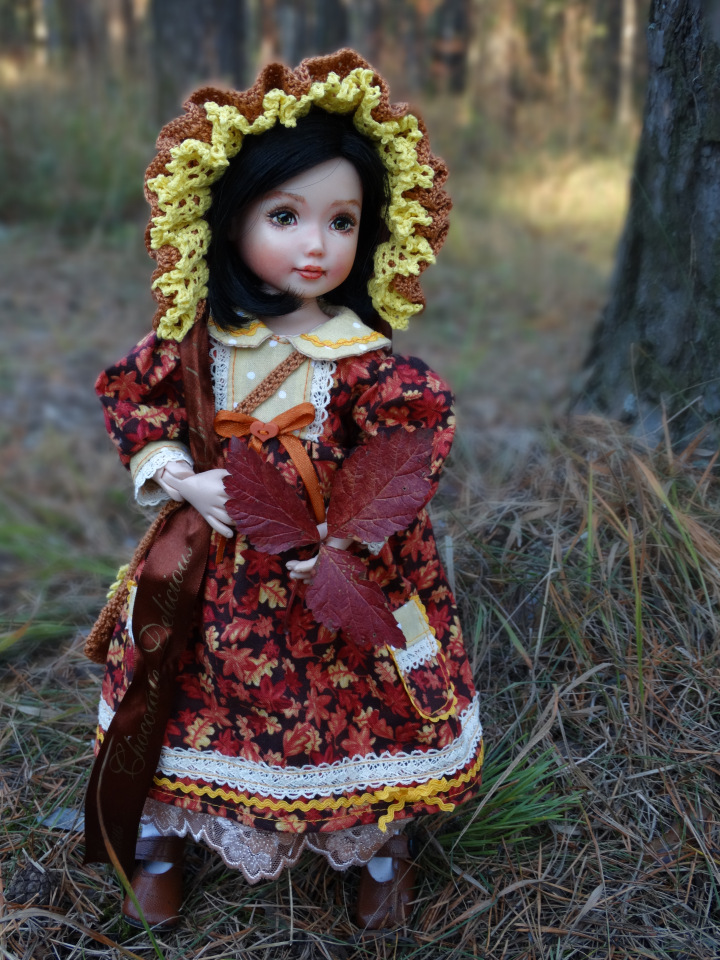 Любимые куколки Jolina в осеннем лесу