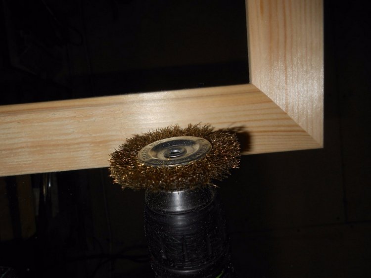 Старим деревянную рамку - мастер класс (фото 3)