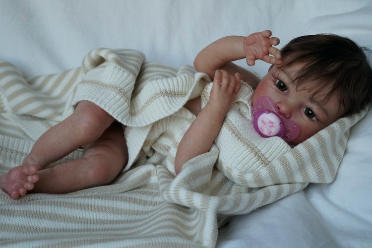 Addy, маленький воробушек. Кукла реборн Наталии Коноваловой (фото 3)