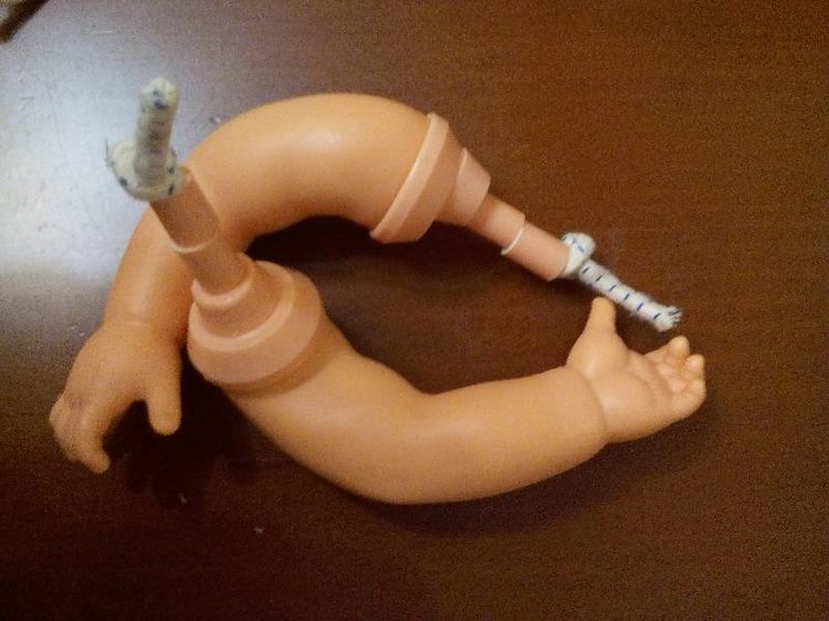 МК Перетяжка куклы банной серии Galoob Baby Face (фото 10)