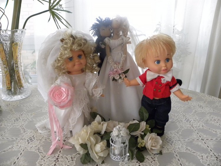 Ах, эта Свадьба, свадьба — Куклы Galoob Baby Face (Фейсинки): винтаж 90
