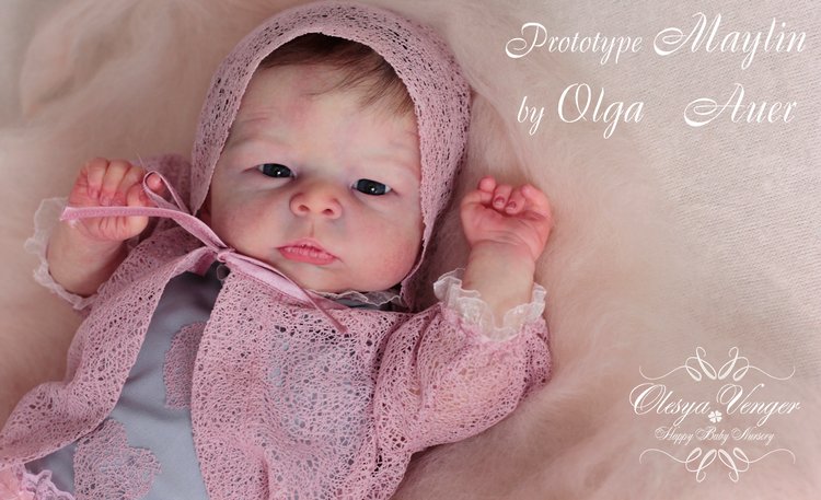 Моя Мэйлин! Прототип Мэйлин от Ольги Ауэр. кукла реборн Олеси Венгер (фото 4)