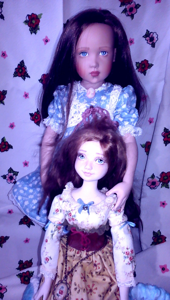 А у нас новенькая. Шарнирная авторская кукла | Бэйбики А у нас новенькая. Шарнирная авторская кукла (фото 10)