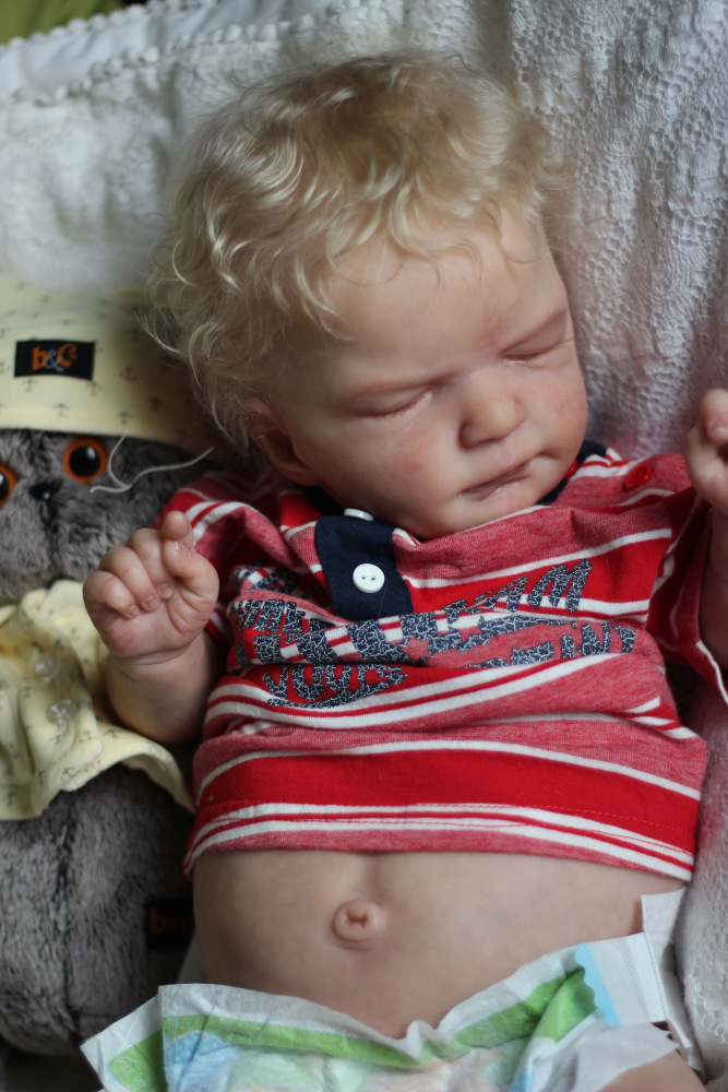 Мальчик. Кукла реборн Преображенской Светланы (фото 6)