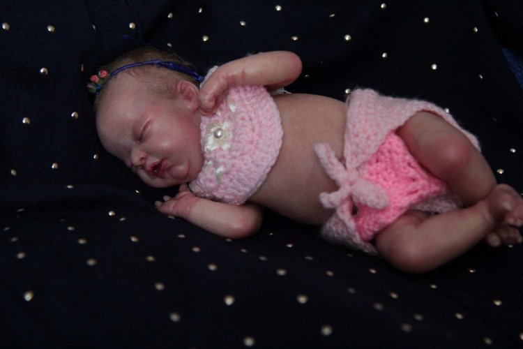 Wee Patience. Кукла реборн Саутер Антонины (фото 8)