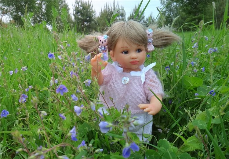 Китти и Гретхен на Орше — Куклы Gabriele Muller (Габриэле Мюллер): немецкий фарфор (фото 6)