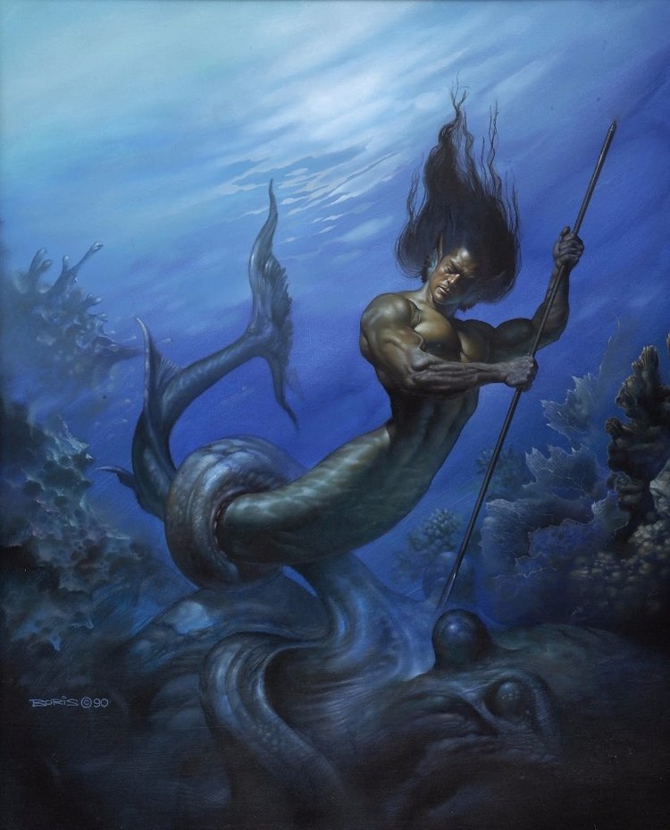 Мир фантастической живописи Бориса Вальехо