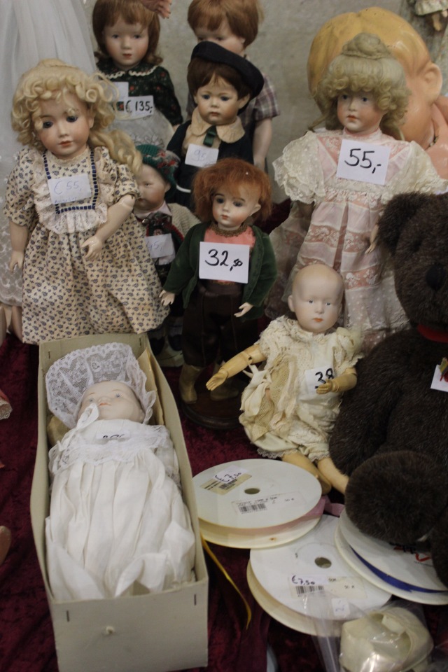 Выставка мишек, кукол и кукольной миниатюры в Голландии 2017 - часть третья