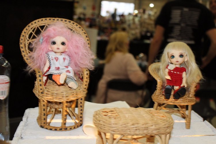 Выставка мишек, кукол и кукольной миниатюры в Голландии 2017 - часть первая