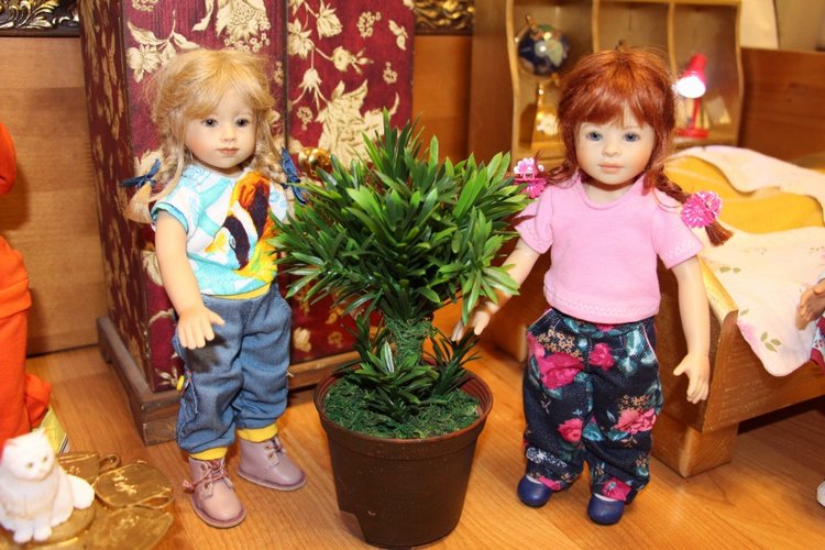 В гостях у плюшек — Куклы Heidi Plusczok (Хайди/Хейди Плюсчок) — фото