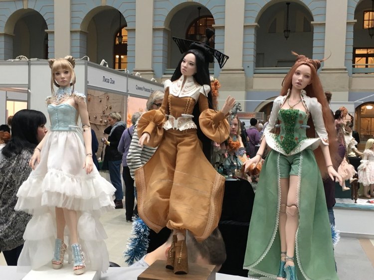 Выставка кукол в Гостином дворе - декабрь 2017 - мой взгляд - часть 3 | Бэйбики Выставка кукол в Гостином дворе - декабрь 2017 - мой взгляд - часть 3