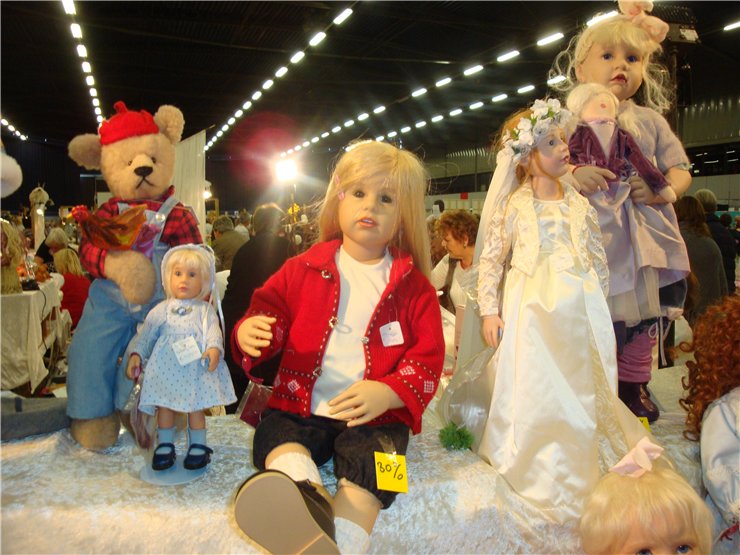 Международная выставка кукол в Ahoy Rotterdam (Нидерланды) 28-29 октября 2011 г. Часть вторая | Бэйбики Международная выставка кукол в Ahoy Rotterdam (Нидерланды) 28-29 октября 2011 г. Часть вторая