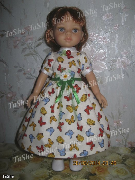 Немного о лете среди зимы или новое платье «Бал радужных бабочек»