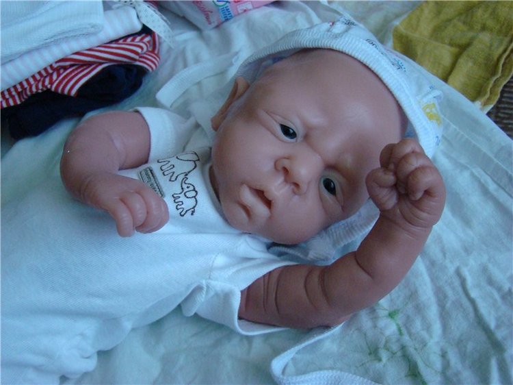 Силиконовая малышка - Процесс работы от Кондрашовой Ирины