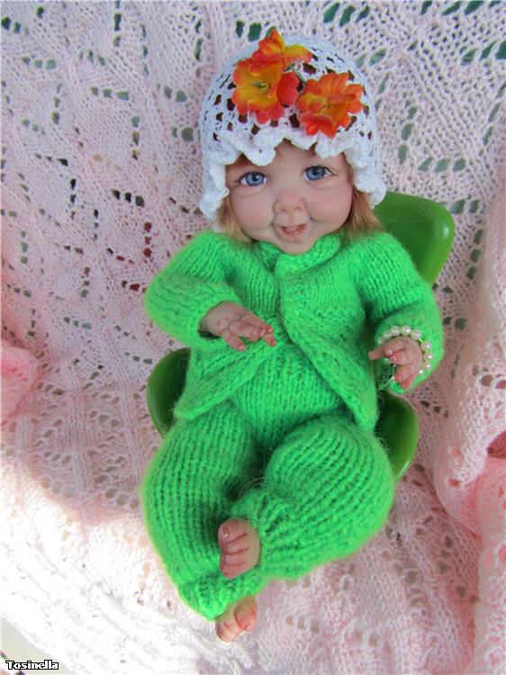 Малышка Зося. Авторская кукла Ирины Кондрашовой (фото 6)