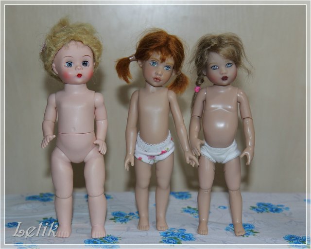 Моя лепта в сравнении кукол