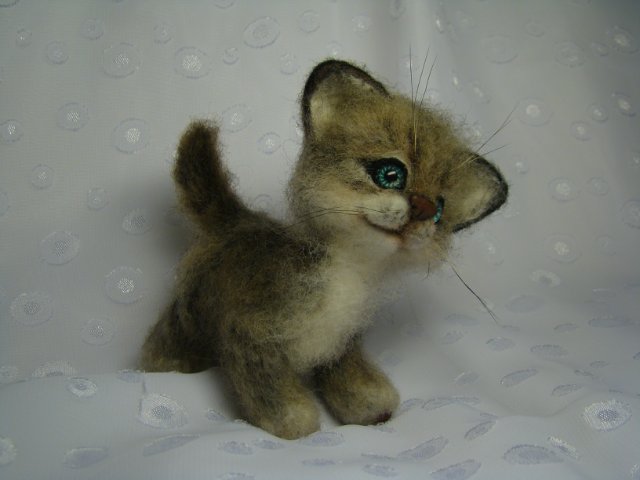 Сибирячок. Авторская игрушка валянием из шерсти Ольги Чернухо (фото 4)