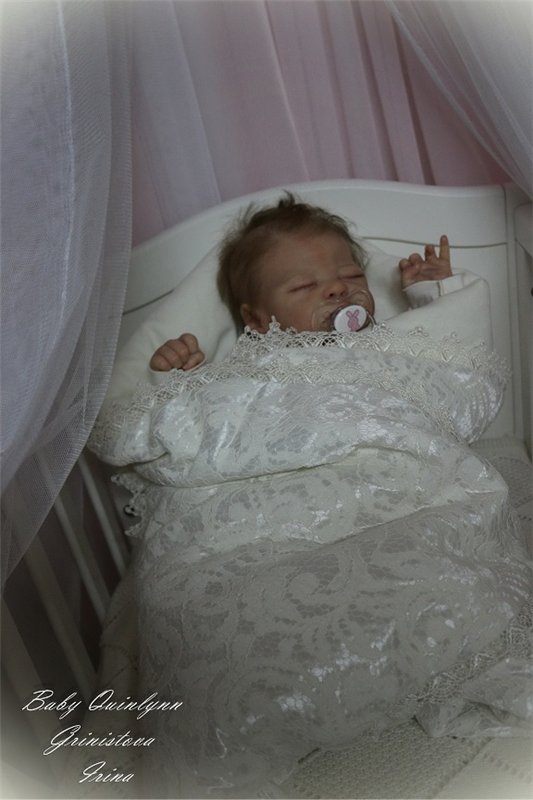 Чему быть-того не миновать... Quinlynn. Кукла реборн Гринистовой Ирины (фото 9)