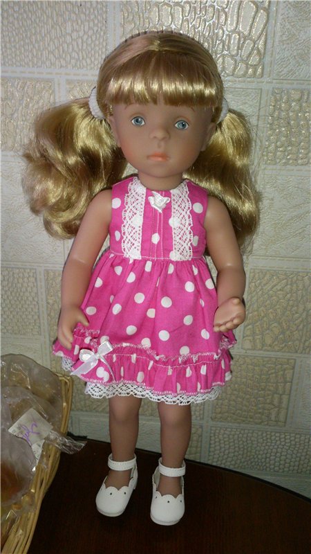 Ласковая девочка Минуш от Kathe Kruse | Бэйбики Ласковая девочка Минуш от Kathe Kruse (фото 9)