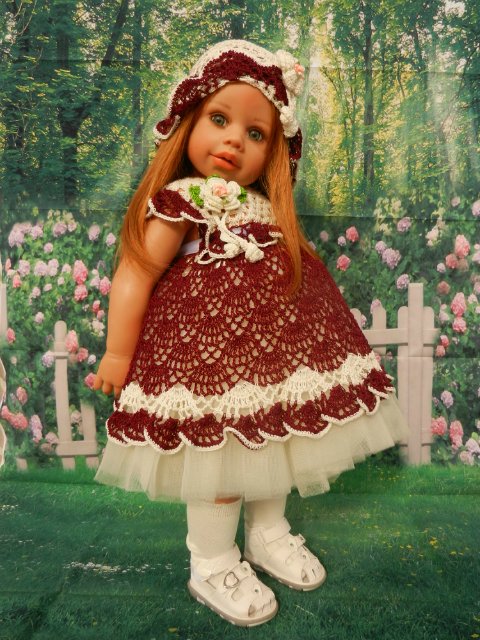 Нежная рыжулька Эммочка от Monika Levenig