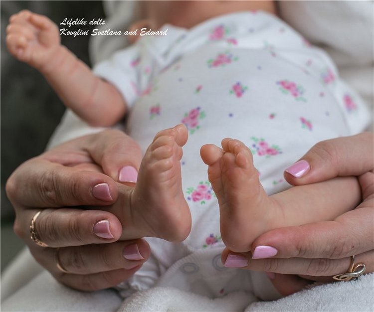 Маргаритка, кукла-реборн Ковылиных Светланы и Эдуарда