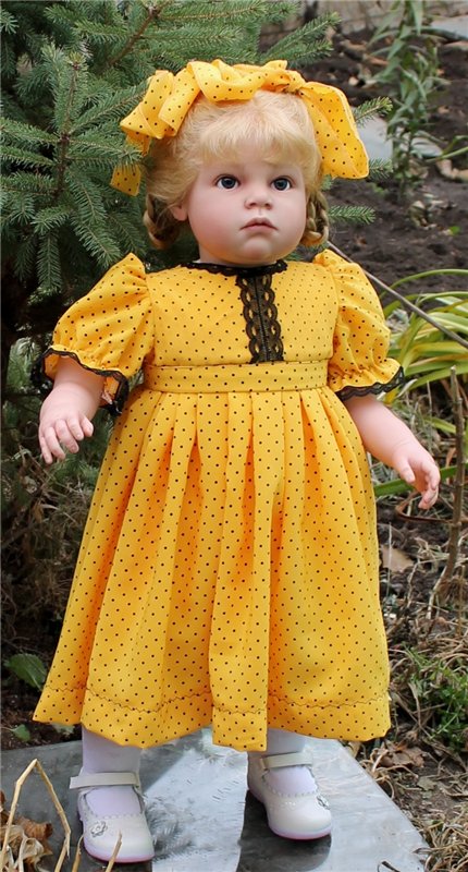 Танечка. Кукла-реборн Елены Иваховой | Бэйбики Танечка. Кукла-реборн Елены Иваховой (фото 7)