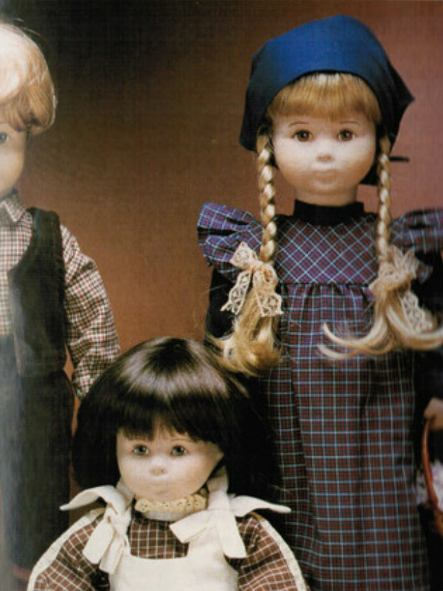 Про текстильных кукол Glorex (фото 2)