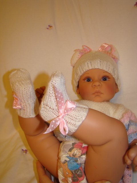 Заболела носочками... вязание для любимых куклят