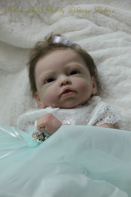 Кайли... Куколка реборн Виктории Вишни