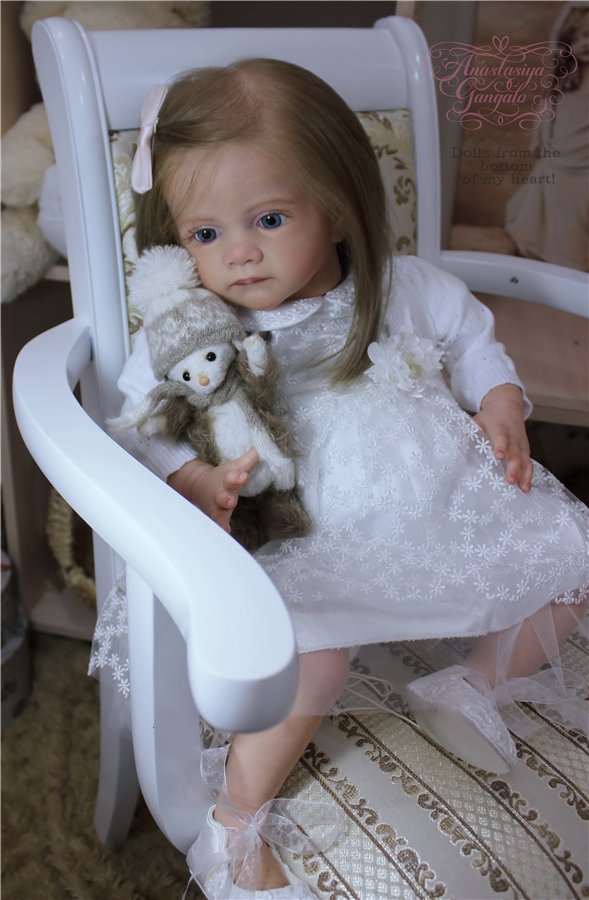 Дарина. Мой Прототип реборн Фрида от Каролы Вегерих