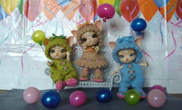 Панг-Джу (Pang-ju) - коллекционная шарнирная кукла (фото 2)