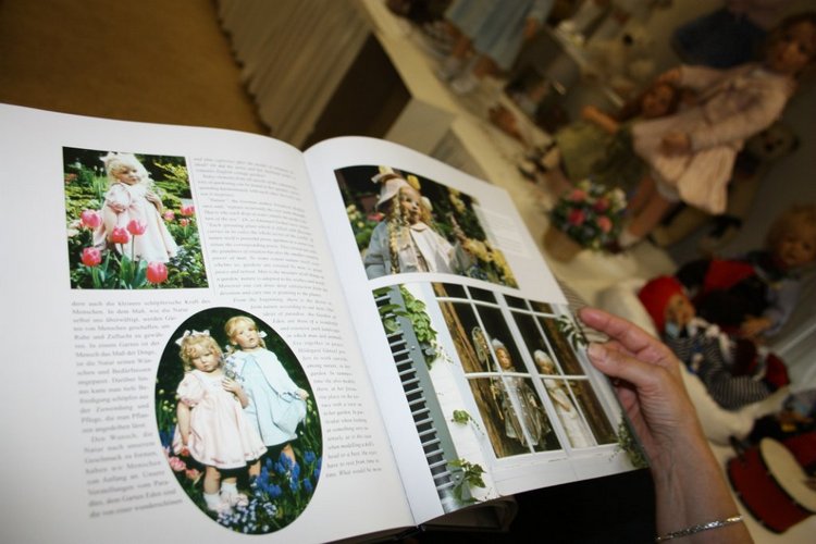 Летняя встреча коллекционеров в магазине Гюнзел, Голландия. Продолжение второй части. Куклы Hildegard Gunzel