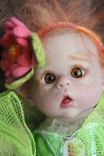 Офелька-Цветочек. Кукла реборн Элины Кудрявцевой