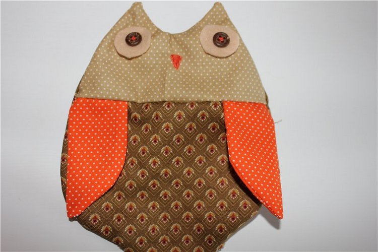 Совушка - текстильная игрушка своими руками