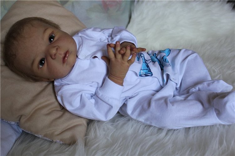 Мой малыш-реборн Натан — Куклы Реборн (Reborn): работы мастеров