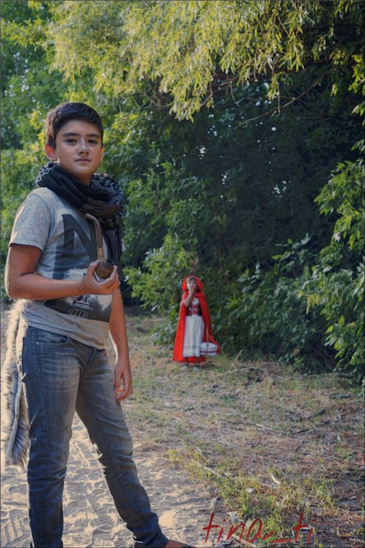 Кукла и ее девочка...Little red riding hood. Часть вторая (лесная)