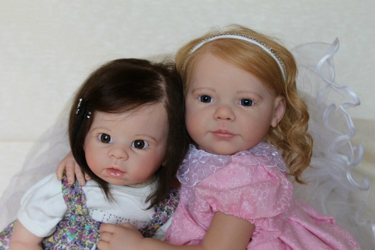 Малышки реборн Лика и Диана