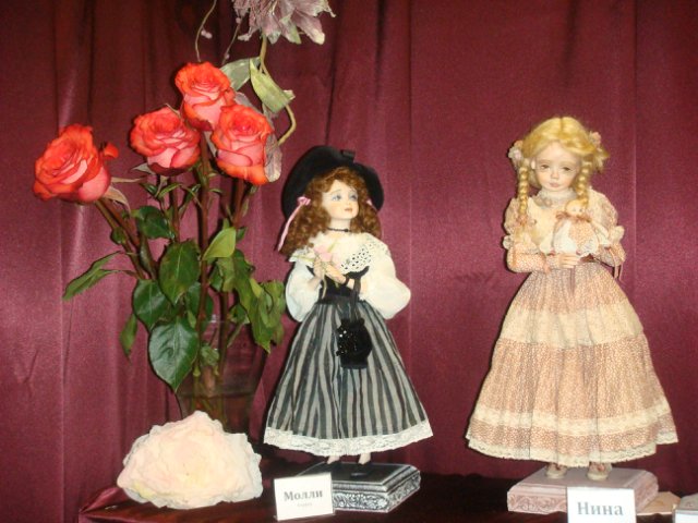 Ещё картинки с выставки... XI Международный Салон кукол на Тишинке в Москве 2015. Фото (фото 9)