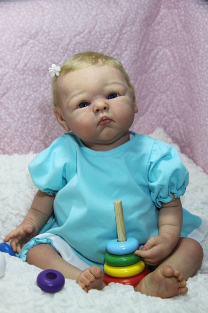 Пышка Пэрис. Куколка реборн Виктории Вишни