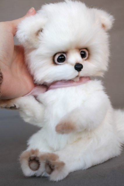 Арктический Лисенок Иэн — Авторские мишки Тедди и друзья: фото (фото 4)