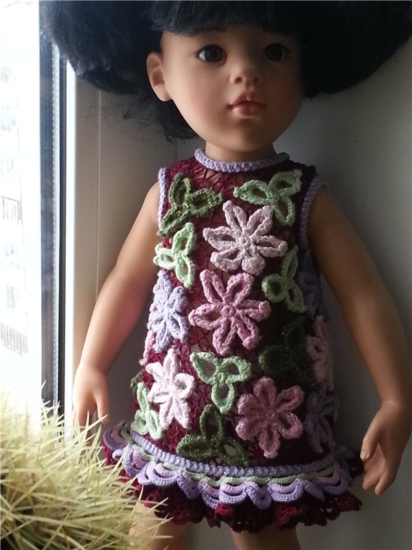 "Вишневый сад" среди зимы (новое платье для ГОТЦ)