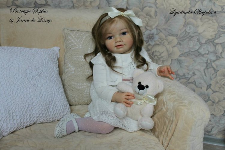 Прототип Sophia by Jannie de Lange. Кукла реборн Шепелевой Людмилы (фото 4)