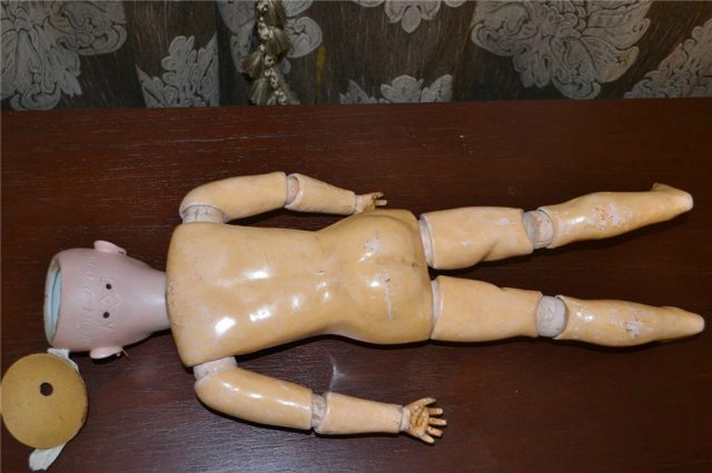 Адель — Антикварные куклы Simon & Halbig (S&H): Симон Хальбиг (фото 4)