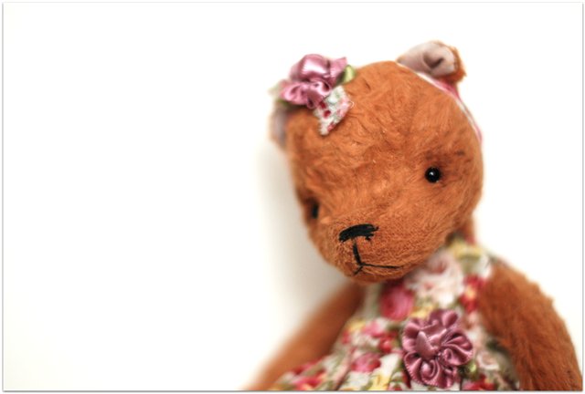 Чудо-девочка-медведь — Домашние фото авторских игрушек: Тедди (фото 3)