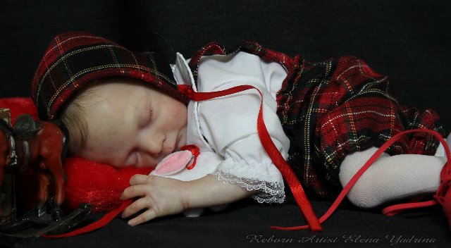 Кроха Мила. Куклы реборн Елены Ядриной