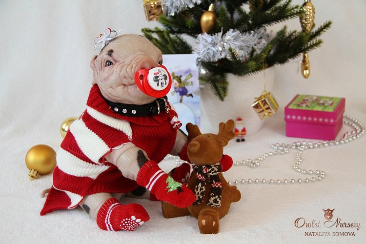 Свинка Пеппа и её младший братик Джордж. Поросята реборн Наталии Сомовой